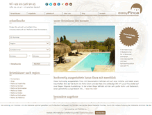 Tablet Screenshot of easyfinca.com